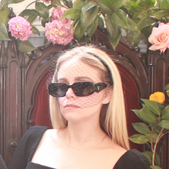 Prada Runway 49mm Rectangular Sunglasses - Picture 7 of 7